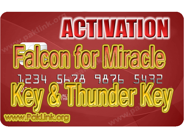 Falcon for Miracle key & Thunder