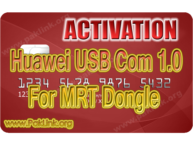 MRT Huawei Activation